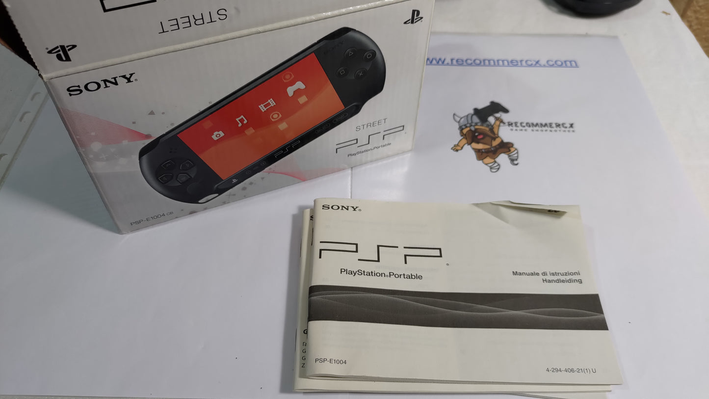 Sony psp estreet 1004 black completa in ottime condizioni